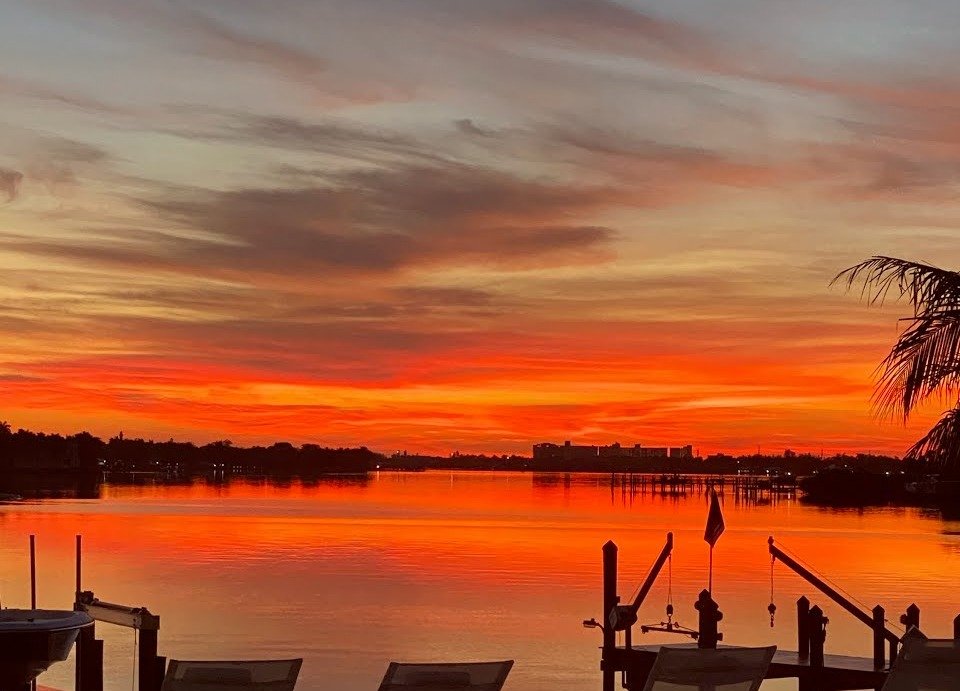 Jupiter River Sunset — South Florida Waterfront Living